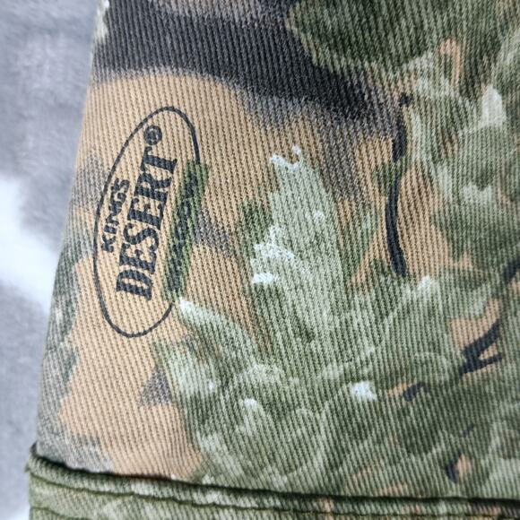 Kings Camo Pants Men Large Brown Desert Shadow Hunting Cargo Outdoor Rugged - Picture 8 of 9